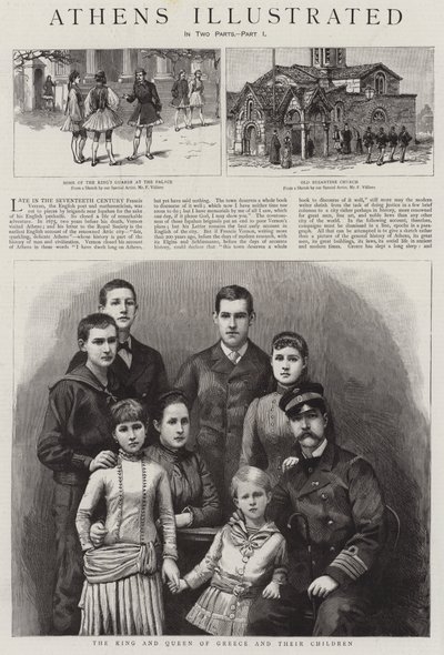 Athens Illustrated by Frederic Villiers